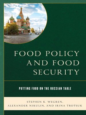 cover image of Food Policy and Food Security